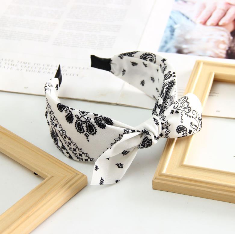 Vintage Hong Kong Red Polka Dot Bow Headband – Nostalgic Wide-Brimmed Headdress for Women