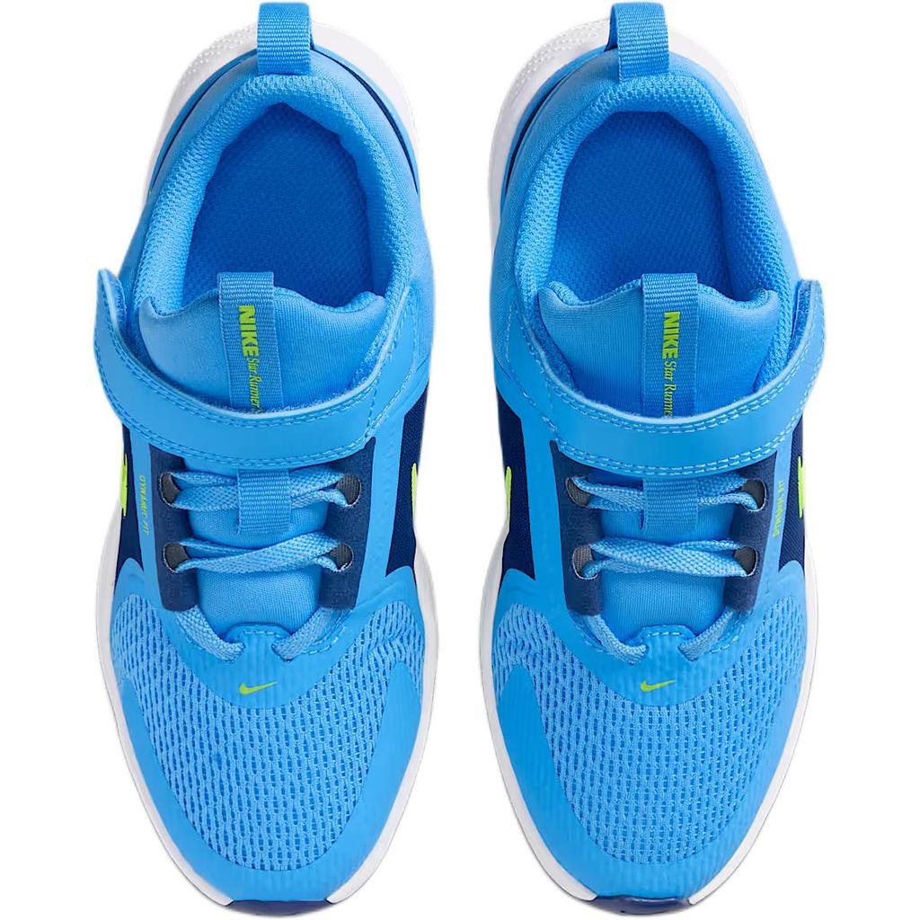 Nike Star Runner 5 PS University Blue Volt Kids Sneakers Blue-Void Football-Grey HF7005-400
