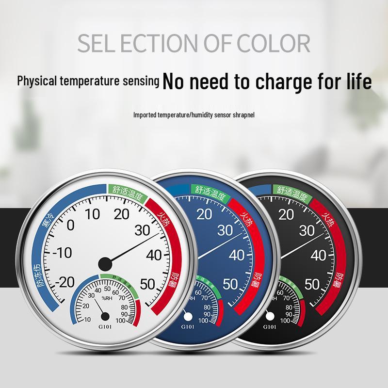 

Thermometer Hygrometer: Precise Indoor Temperature Gauge for Baby Rooms & Bedrooms