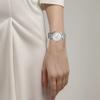 Calvin Klein Quarz Uhr Quarzwerk Edelstahl Armband 36mm Silbernes Zifferblatt Gleicher Stil für Männer und Frauen 30 Meter Wasserdicht K3M521Y6