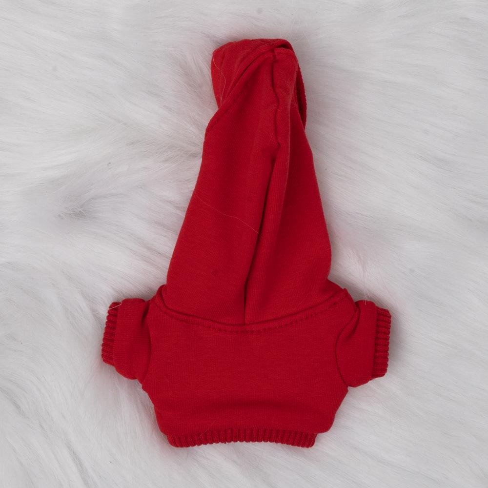 17CM Labubu Macaron Hettegenser: Allsidig, Søt, Genser med glidelås til dukker