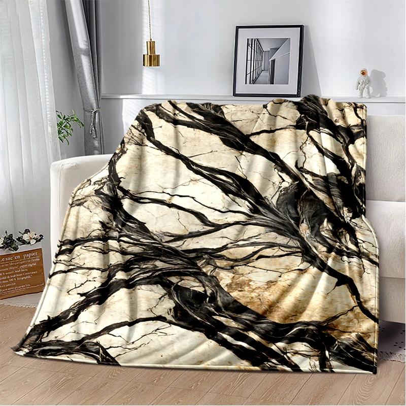 2026 New Style Luxurious Nature Marble Colour Blanket,Soft Throw Blanket for Home Bedroom Bed Sofa Travel Picnic Cover Kid Gift