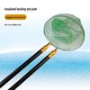 Telescopic Fiberglass Fishing Rod & Landing Net Pole