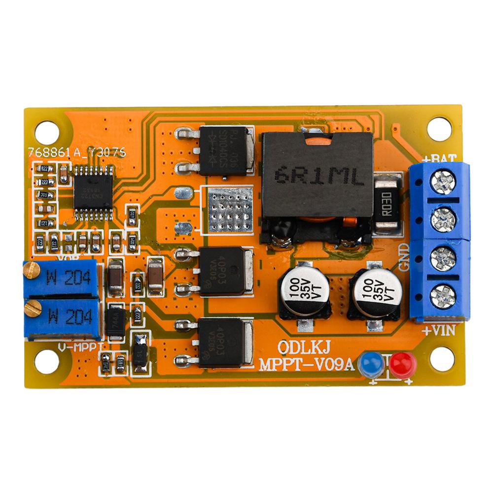DC 100W 8-30V 5A 6A MPPT Solar Charge Controller Solar Charging Board Lithium Battery Board Solar Charging Control Board