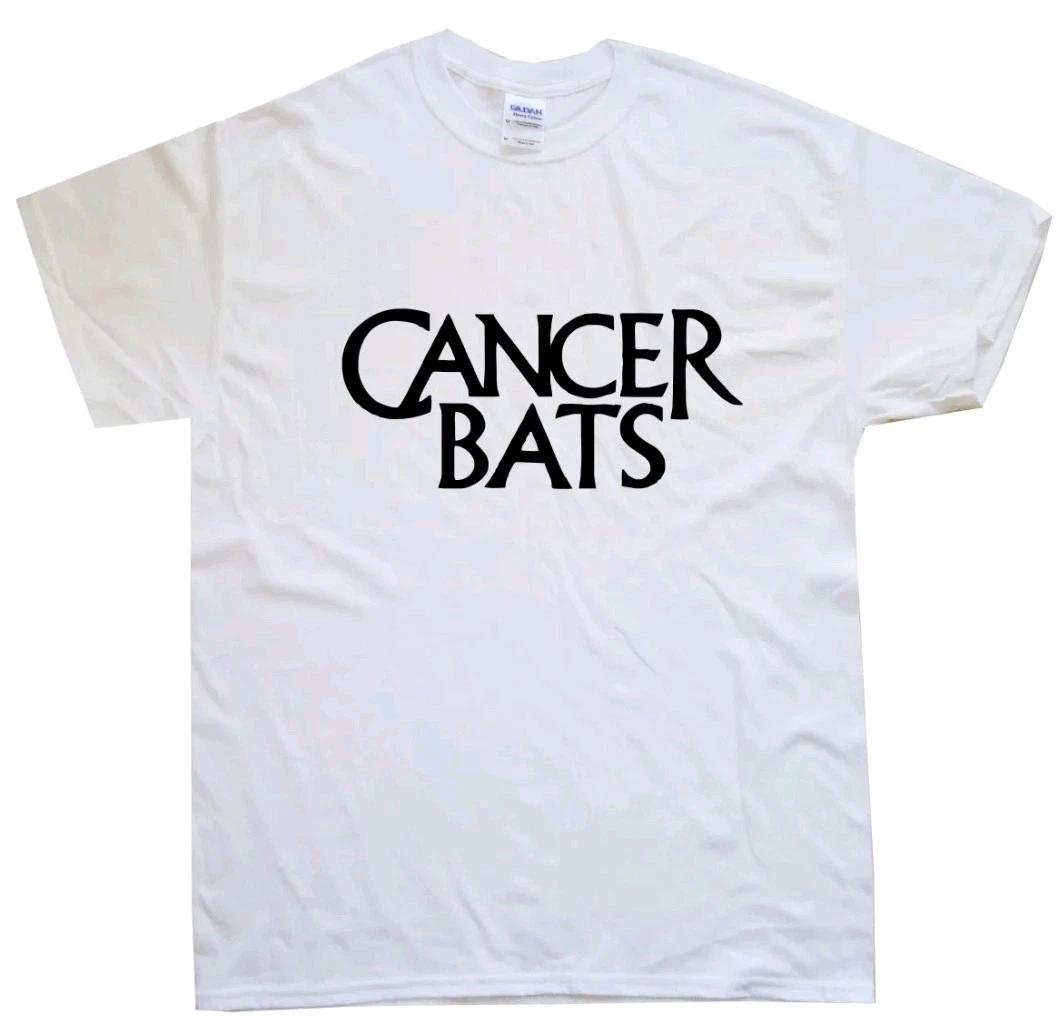 CANCER BATS T-SHIRT All sizes S M L XL XXL colours Black, White XS