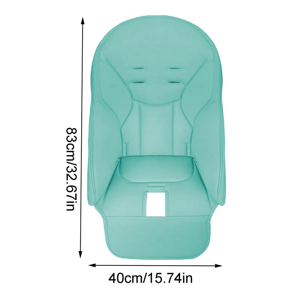 Perna Scaun de Masă pentru Bebi Piele PU Husă Scaun de Masă pentru Copil Husă Scaun de Masă pentru Peg Perego pentru Siesta Zero3 pentru Baoneo lumina de culoare verde