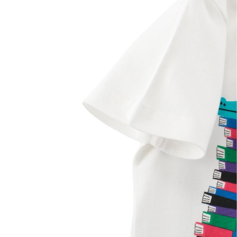 27Kids Boys' Short-Sleeved T-Shirt Summer Kidsren's Clothing Kidsren's Dinosaur Half-Sleeved Printed Top Baby Boy Pure Cotton Round Neck