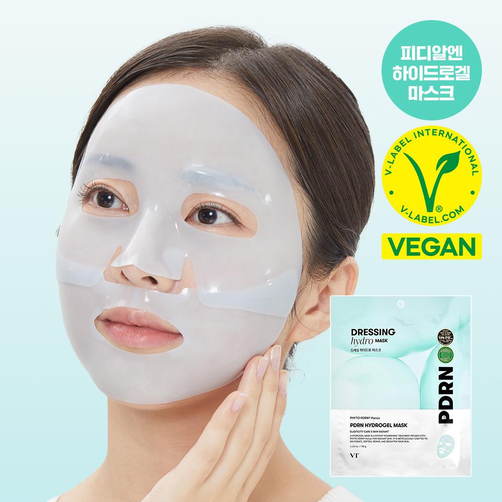 Vt [elastic Radiance] Vt Pdrn Hydrogel Mask 4 Sheets