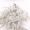 6PCS/Bundle DIY Xmas Ornament Home Decor Pine Artificial Flowers Simulation Plants Faux Grass