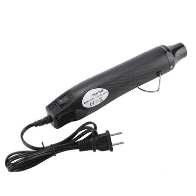 300W Utensile Elettrico Pistola ad Aria Calda per Riscaldamento Stampa Multiuso (Nero )