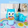 Owl Stamp Kids Educational Toy With Stickers And Coloring Book For Early Learning