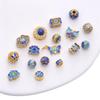 Copper Cloisonn Beads Charm Accessories For DIY Jewelry Making Bracelet Earring Necklace