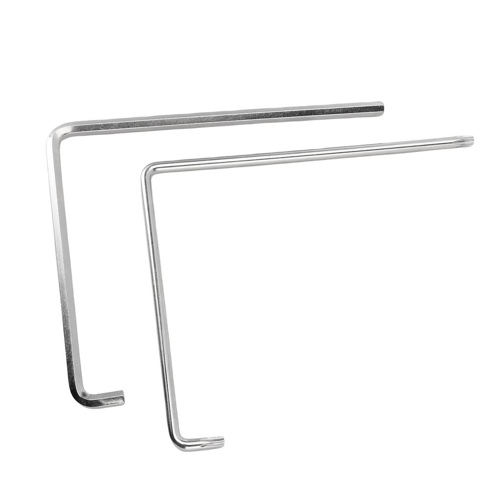 2PCS Window Adjustment Tools 4mm TX15 59CrV4 Steel Window Adjusting Wrench for Home Renovation