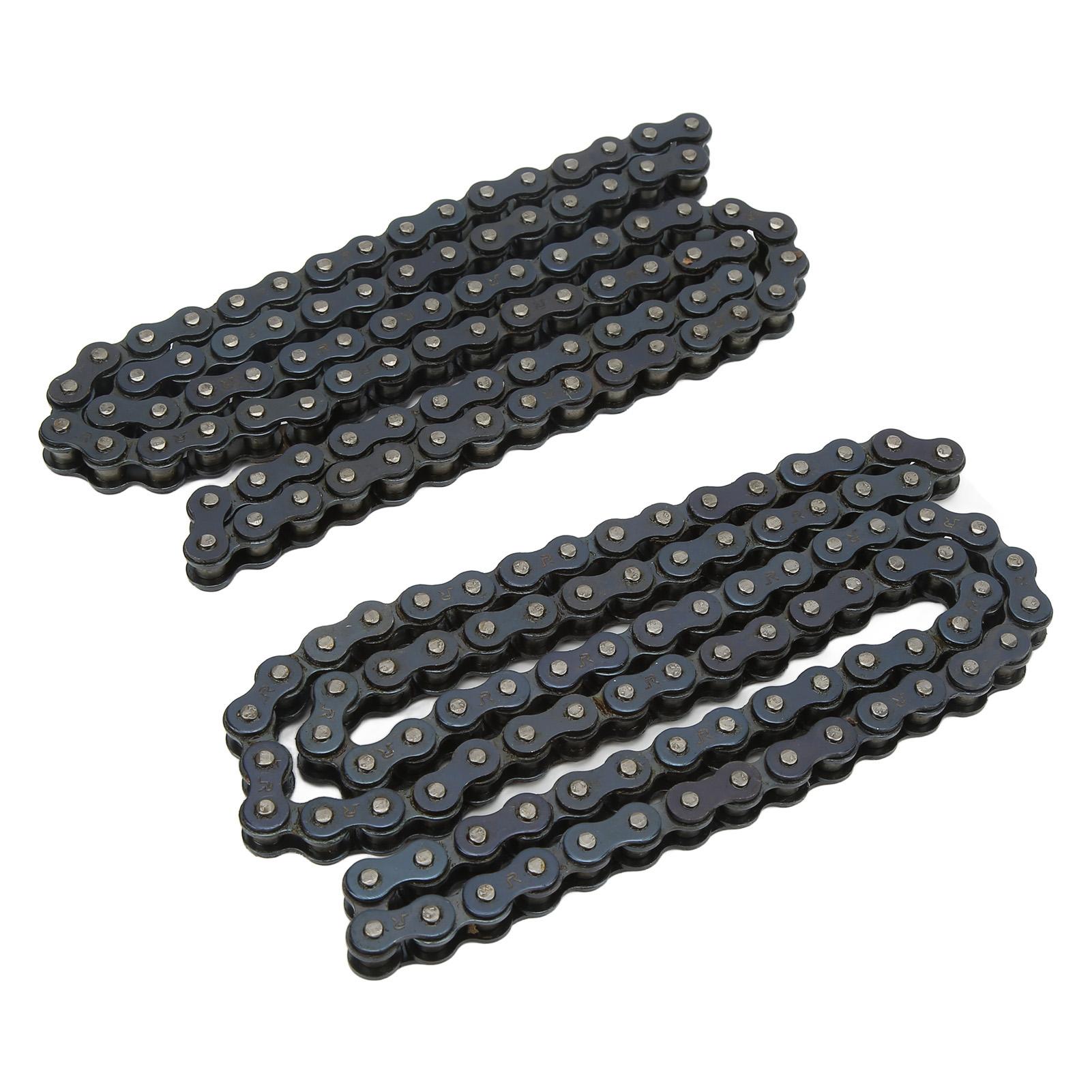 Приводная цепь 420 90 звеньев Задняя роликовая цепь Замена для Baja Motorsports MB165 MB200 Heat Warrior