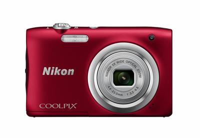 Nikon Ψηφιακή φωτογραφική μηχανή COOLPIX A100 5x οπτικό εκατομμύρια pixel Κόκκινο A100RD 20.05