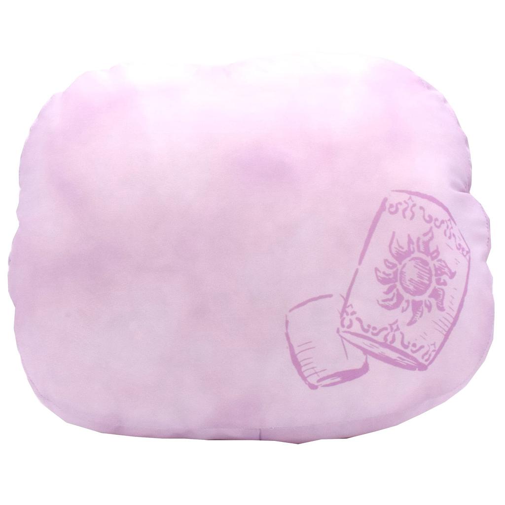 MORIPiLO Körperkühlung und Erfrischung für Kinder und 31x20cm Charakter Flauschiges Plüschtier Disney 4620532 Kissen, Erwachsene, Rapunzel, Lila, [Offiziell