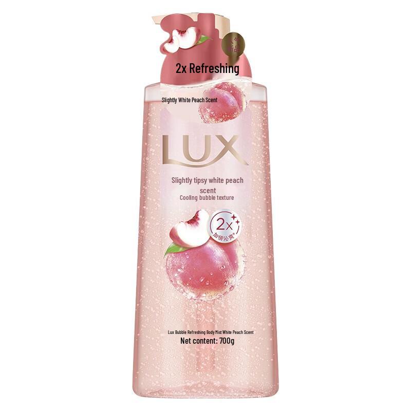LUX White Peach Scented Shower Gel