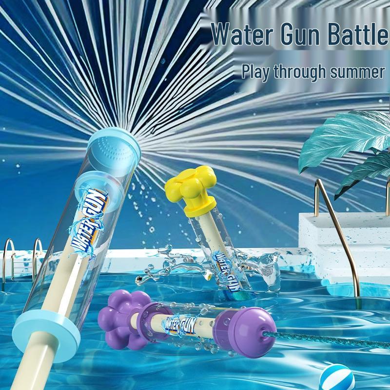 Children's Water-Powered High-Pressure Water Gun for Outdoor and Pool Play