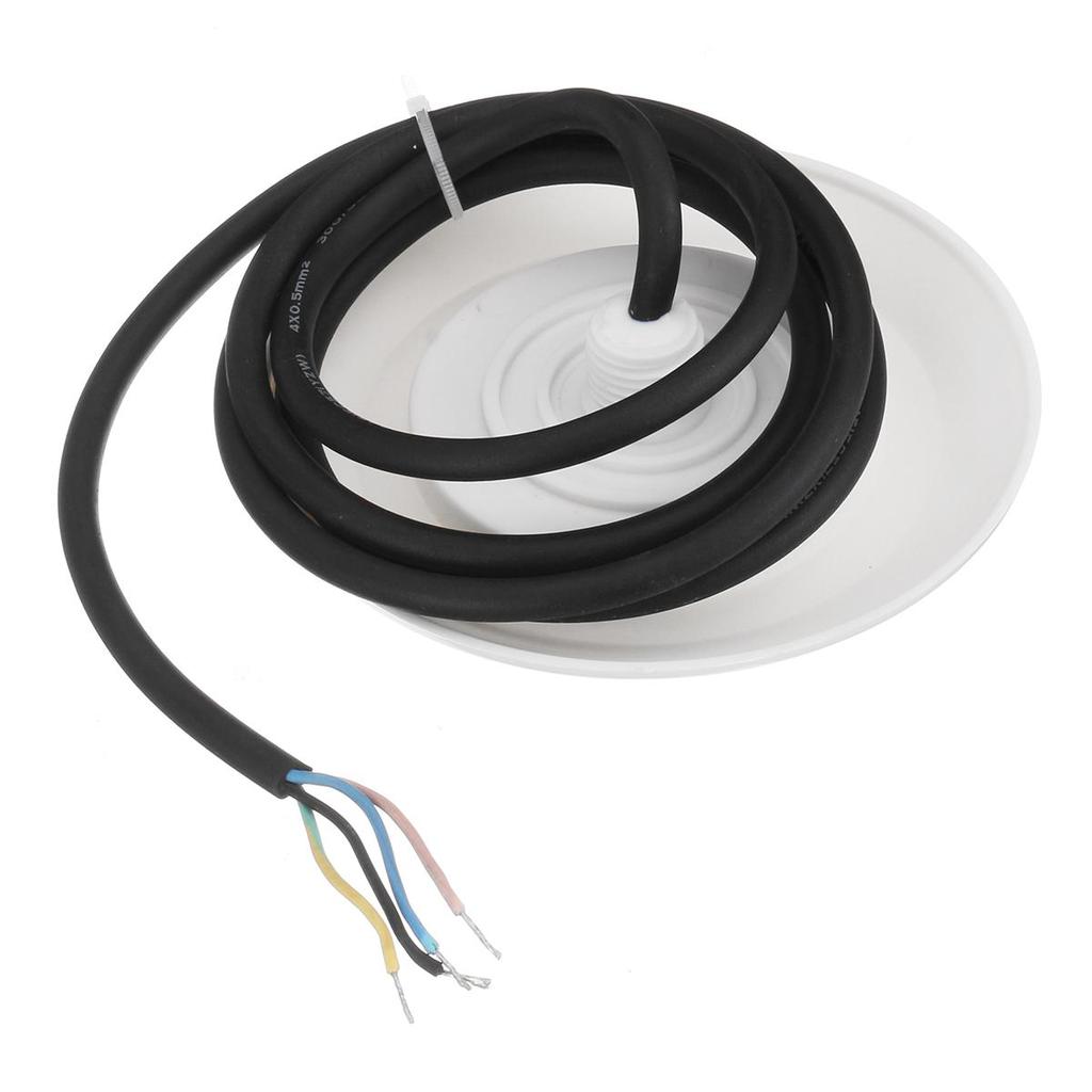 IP68 RGB Dalgıç Işık Sualtı Gece Lambası Açık DC 12 V 108 LED Yüzme Havuzu Işık RGB Beyaz Sıcak Beyaz Su Geçirmez