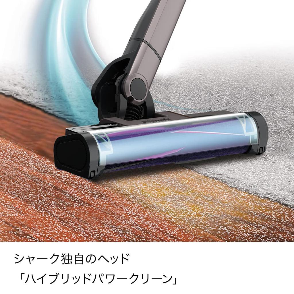 Shark Vacuum Cleaner Stick Cordless EVOPOWER SYSTEM CS851JMVAE Mauve Gray iQ+