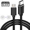 Type C to Micro USB Kablosu Hızlı USB Type-C Adaptörü Samsung Huawei Xiaomi OnePlus MacBook Pro OTG Cep Telefonu Micro USB Kablosu