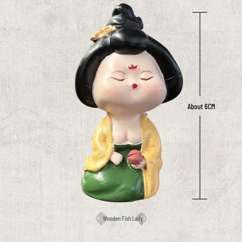 2024 Xi'an Lady Cultural Fridge Magnet – Chinese Style Travel Souvenir