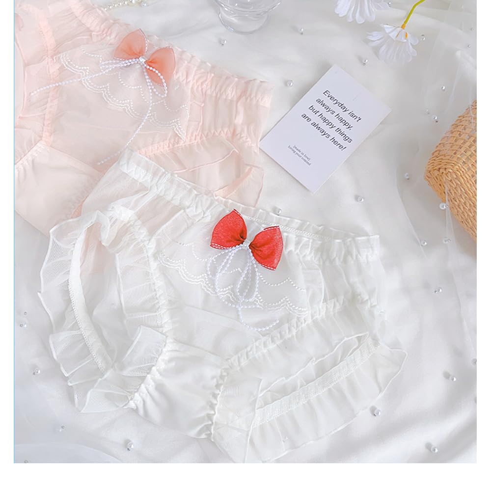 EasyTalk Sexy Panties with Cute and Elegant Sheer and Seductive Girlish Soft and Gentle to the Breathable and and Comfortable for High School Students
