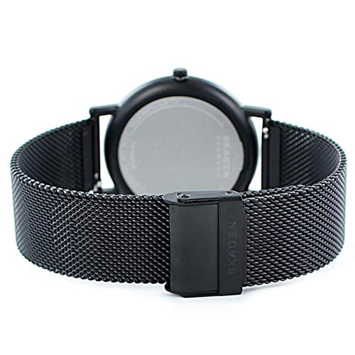 SKAGEN Men's Grenen Navy/Black Watch with Simple Mesh Strap, SKW6579 [Parallel Import]