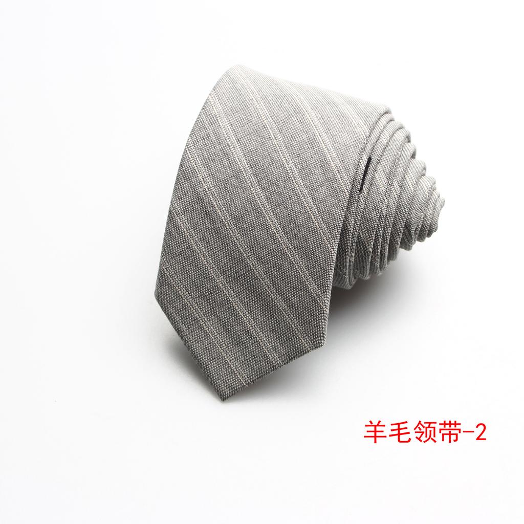 Men'S Business Dress Striped Wool Jacquard 5.5Cm Men'S Tie, Groom Best Man Suit Tie Men'S