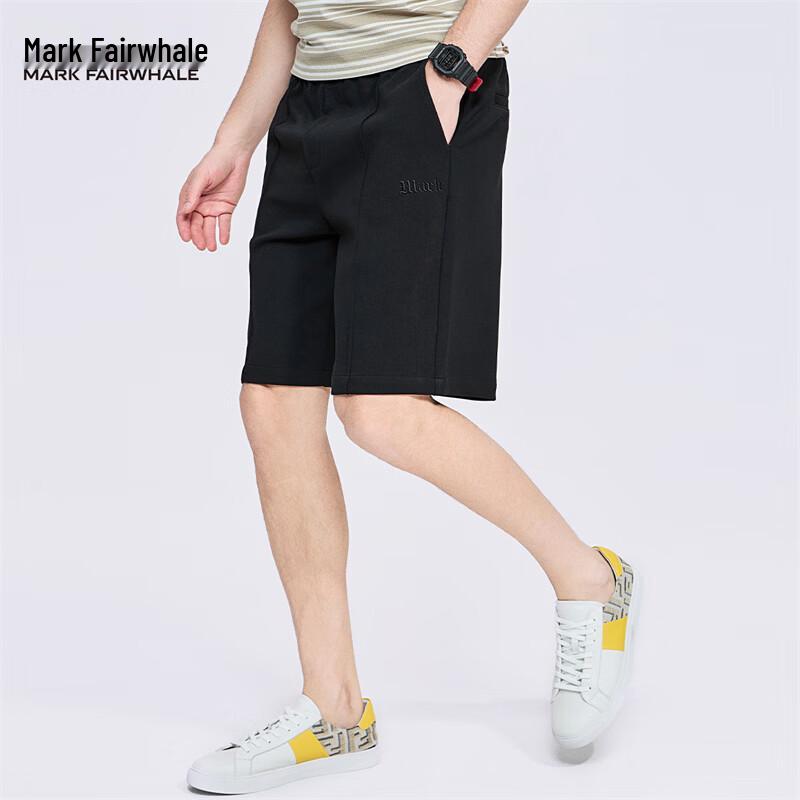 Mark Fairwhale Men s Elastic Ice Cotton Casual Shorts 3XL