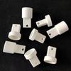 95% Alumina Ceramic Parts: Insulating Base, Fixing Cap, and Drilled Ceramic Head