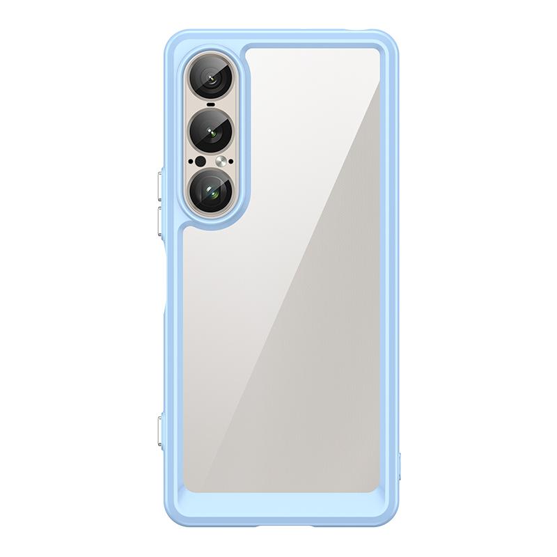 For Sony Xperia 1 VII Case Sony Xperia 1 VII Cover Funda Shockproof Clear PC + TPU Silicone Phone Back Cover Sony Xperia 1 VII