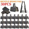 10 Pairs Resin Bicycle Disc Brake Pads for Shimano M375 M445 M446 Resin Semi-Metallic Cycling Brake Pad Parts Bike Accessories