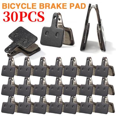 10 Pares de Pastillas de Freno de Disco de Bicicleta de Resina para Shimano M375 M445 M446 Pastillas de Freno de Ciclismo de Resina Semi-Metálicas Piezas Accesorios para Bicicleta