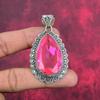 Pink Kunzite Pendant Gemstone Jewelry, 925 Solid Sterling Silver Pendant, Handmade Jewelry Birthstone Pendant, Gift For Him