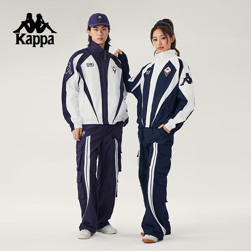 Kappa Unisex Stand-up Collar Spliced Sports Jacket KPCJBJJ95 L