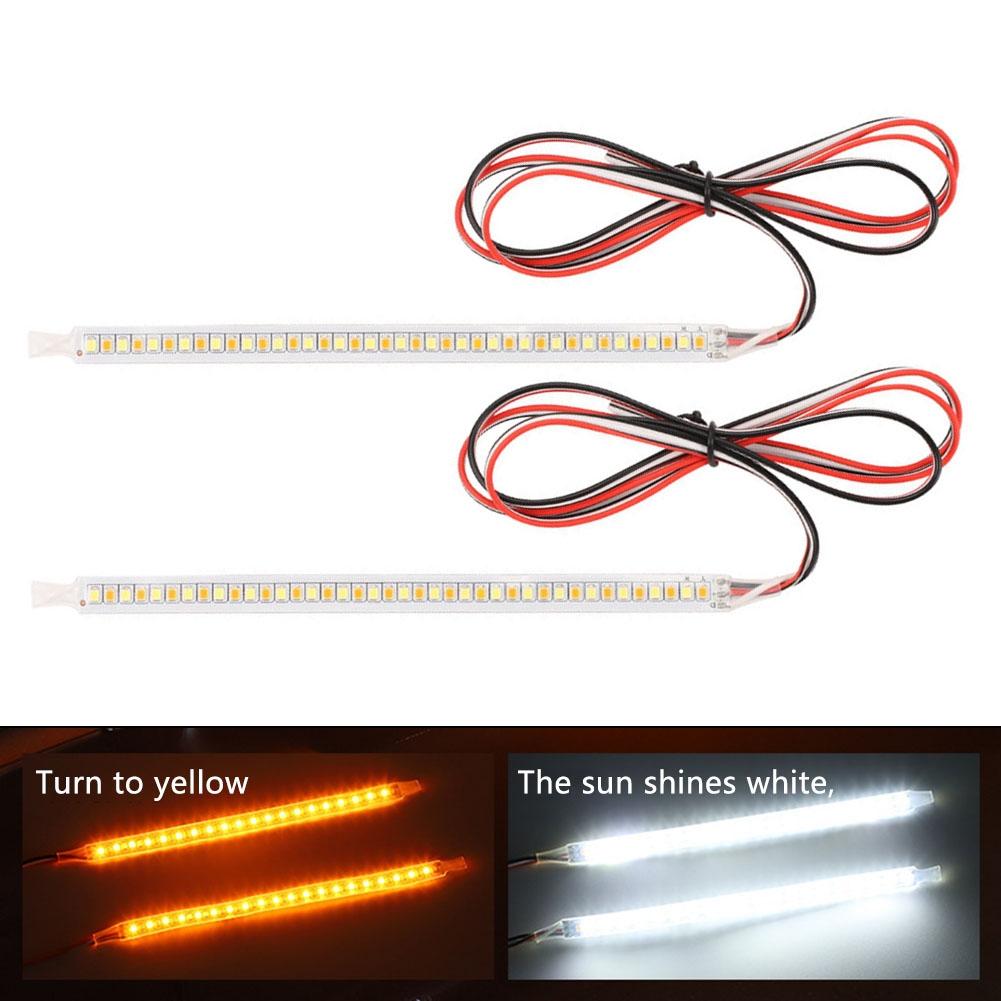 Scan + Overlay Mode LED Turn Signal Lamp for Rearview Mirror Indicator