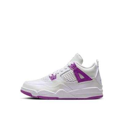 Air 4 Retro Hyper Violet Kinder und Baby