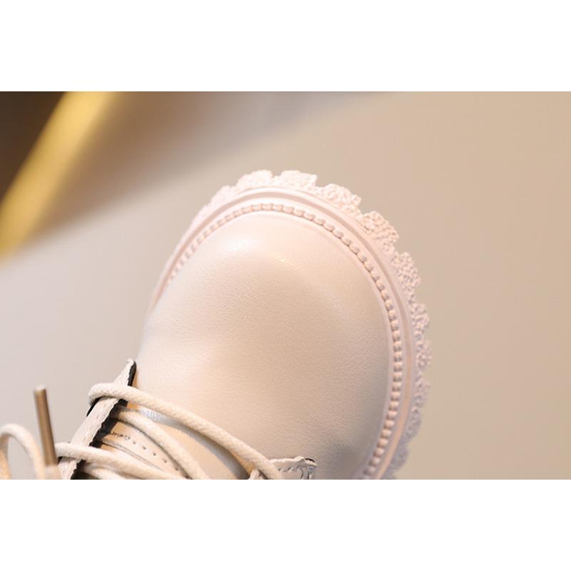 Autumn New Style Children's Fashion British Short Boots / Boys' Side-Zipper Trendy Martin Boots / Girls' Soft-Sole Casual Boots (Solid Color)