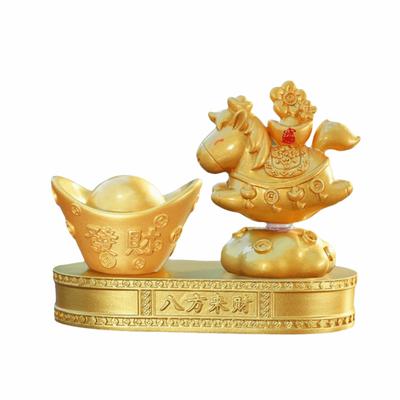 Kreatives Chinesisches Neujahr Pferde-Ornament Glück Segenworte Tierkreiszeichen Pferd Ornamente Jahr des Pferdes Handgefertigt