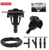 28932-9U000 Front Windshield Wiper Spray Nozzle for Tiida, Livina, Sylphy, Sunny