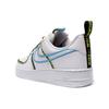 Nike Air Force 1 Low Worldwide White Blue Fury Volt Sneakers CK7213-100