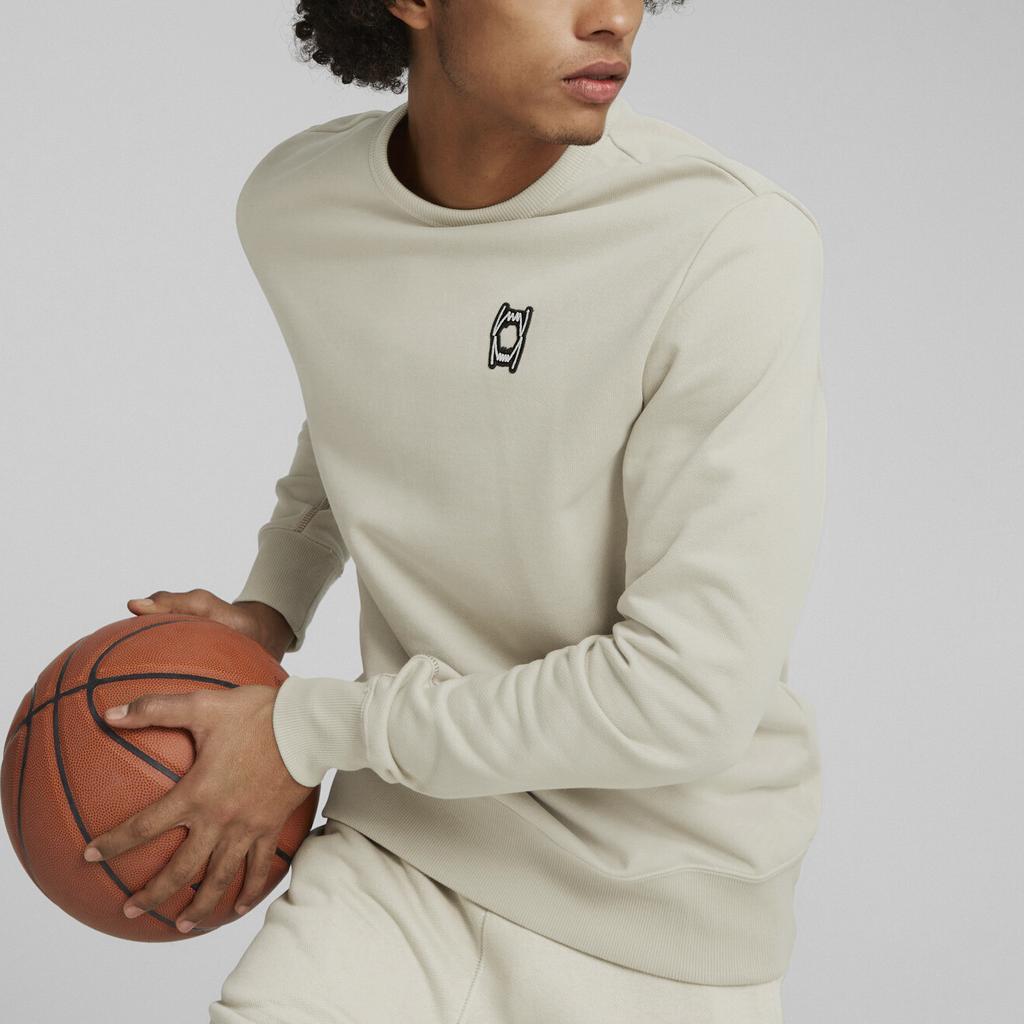 New PUMA Sweatshirt Men's Light Yellow 533249-13