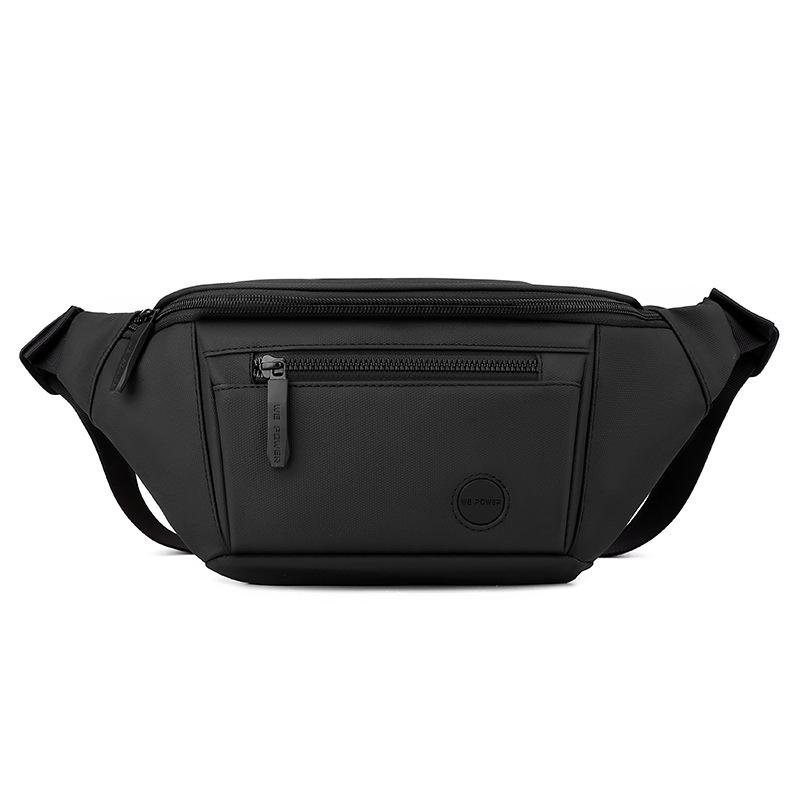 Men's Hiking Chest Bag Waterproof Outdoor Sports Sling Bag Multi-functional Travel Shoulder Bag Portable Waist Pack