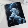 Étui pour Tablette Pour iPad Mini 6 7 Pro 2025 Pro 11ème 10ème 9ème 8ème 7ème 12.9pouces Air 4 5 M3 M2 1 2 M4 11pouces Support Cover Cheval Blanc