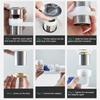 Flexible Sink Drain Pipe Flexible Sink Drain Pipe Quick Drainage And Anti-Odor Design Adjustable P Trap For Kitchen Sink Drain &