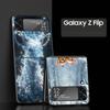 Cartoon Animal Deer Hard PC Phone Case For Samsung Galaxy Z Flip 7 6 5 4 Black Cover For Galaxy Z Flip 3 Foldable Shell Fundas