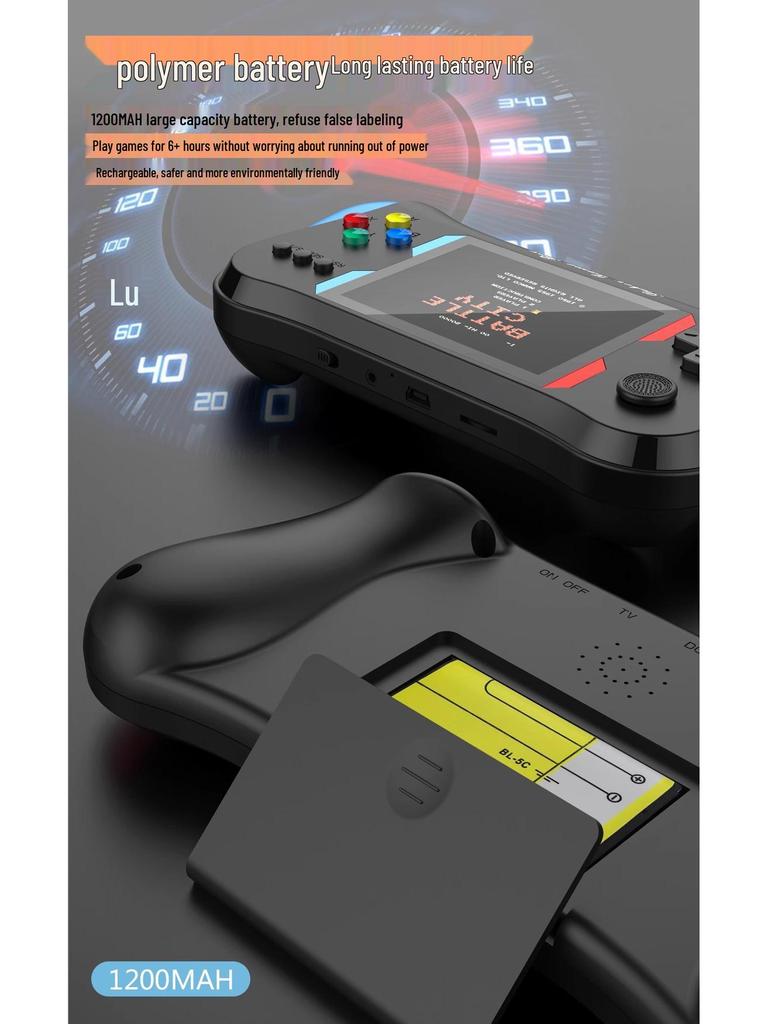 X7M Handheld Retro Game Console - Nostalgic Classic Mini Toy for Kids