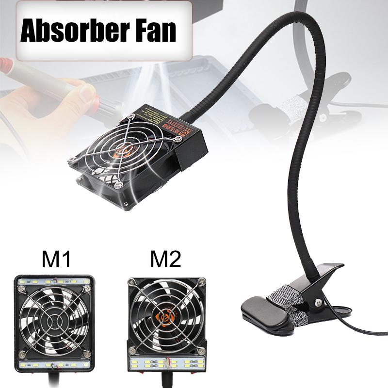 Buy 220V Led Exhaust Fan Soldering Iron Air Blower Station Welding