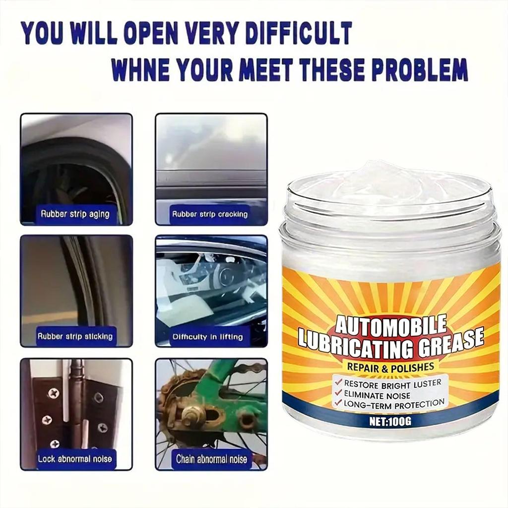 High Performance Automotive Interior Lubricant 100g Detailing Waterproof Car Lubricant Car Bearing Grease Marine Lubricant